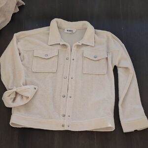 BB Dakota Cream Sherpa Jacket